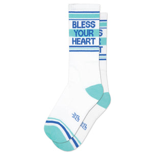 Gumball Poodle - Bless Your Heart Gym Crew Socks