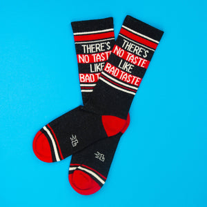 Gumball Poodle - There's No Taste Like Bad Taste Gym Crew Socks