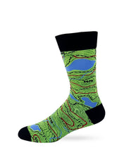 Load image into Gallery viewer, Fabdaz - I&#39;d Hike That Men&#39;s Novelty Crew Socks
