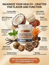 Load image into Gallery viewer, PureShrooms Inc. - Adaptogenic Mushroom Coffee Creamer | Original Coconut |120g
