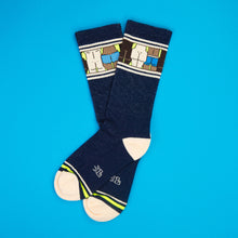 Load image into Gallery viewer, Gumball Poodle - Buns Buns Buns Gym Crew Socks
