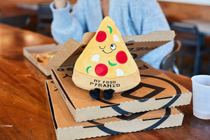 Punchkins - "My Food Pyramid" Novelty Plush Pizza Gift