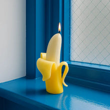 Load image into Gallery viewer, 54 Celsius - Big Banana Candle - Handmade, 6.5&quot; Tall, 16 Hr burn
