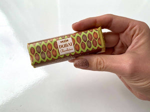 Aladdin - Pistachio Praline Dubai Chocolate Bar – Crispy & Nutty Delight 37gr