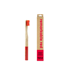 Load image into Gallery viewer, from earth to earth USA - F.e.t.e | Children's Soft Bamboo Toothbrush
