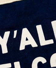 Load image into Gallery viewer, Oxford Pennant - All Y'all Are Welcome Camp Flag • Tate Farms x Oxford Pennant
