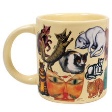Load image into Gallery viewer, Unemployed Philosophers Guild - Cats of Classical Art Coffee Mug

