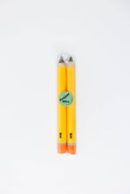 Load image into Gallery viewer, 54 Celsius - Pencil Taper Candles – HB Yellow (2 pack)

