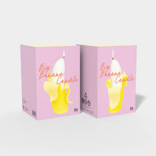 Load image into Gallery viewer, 54 Celsius - Big Banana Candle - Handmade, 6.5&quot; Tall, 16 Hr burn
