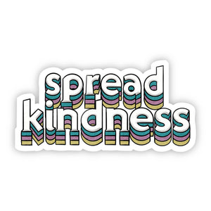 Big Moods - Spread Kindness Lettering Sticker