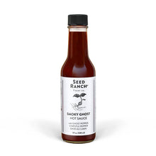 Load image into Gallery viewer, Seed Ranch Flavor Co - Ghost Pepper Hot Sauce | Smoky Ghost | Hot | 5 oz
