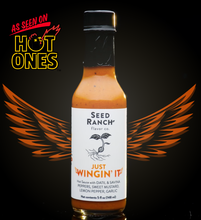 Load image into Gallery viewer, Seed Ranch Flavor Co - Datil Mustard Hot Sauce | Just Wingin' It | 5 oz
