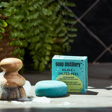 Load image into Gallery viewer, Soap Distillery - Agave + Salted Peel Body Scrub Bar
