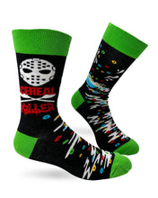 Load image into Gallery viewer, Fabdaz - Cereal Killer Men&#39;s Novelty Crew Socks
