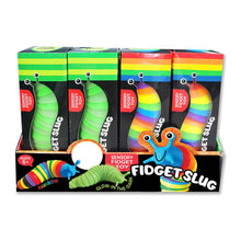 Load image into Gallery viewer, Novelty Brands - So Much Fun! Sensory Slug Fidget Toy Assortment - 12/Display
