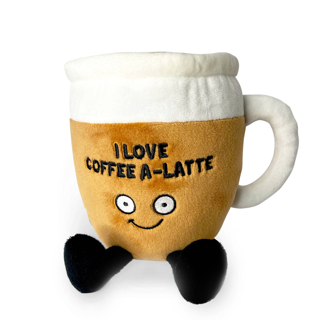 Punchkins - Coffee Plushie, Cute Latte Collectible Plush, Perfect Gift