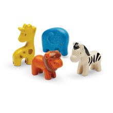 Load image into Gallery viewer, PlanToys - Wild Animals Set

