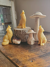 Load image into Gallery viewer, The Ramblin' Bee - Howling Wolf Beeswax Candle
