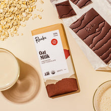 Load image into Gallery viewer, Raaka Chocolate - 58% Oat Milk Chocolate Bar

