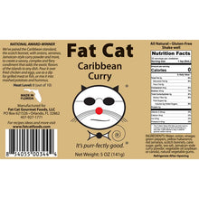 Load image into Gallery viewer, Fat Cat - Caribbean Curry Scotch Bonnet Hot Sauce (1/2 case-6 ct)
