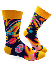 Load image into Gallery viewer, Fabdaz - I Need More Space Men&#39;s Novelty Crew Socks
