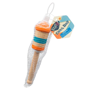 Toysmith - Neato! Wooden Catch Ball, Retro Toys