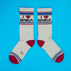 Gumball Poodle - I ❤️ Manga Gym Crew Socks