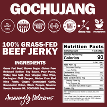 Load image into Gallery viewer, FIELD TRIP - Gochujang Korean Style BBQ Beef Jerky (2.2oz)
