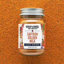 Load image into Gallery viewer, Burlap &amp; Barrel - Saffron Golden Milk - Single Origin Spice Blend

