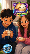 Load image into Gallery viewer, Novelty Brands - Fun Doh Mystery Slow Rise Dumpling VIRAL Squish Toy
