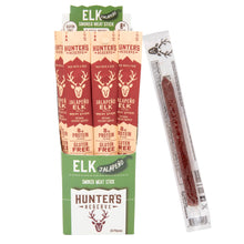 Load image into Gallery viewer, Hunter's Reserve - Elk Jalapeño Meat Sticks - 24 Pack
