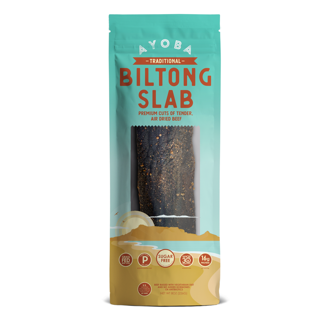 Ayoba - Traditional Grass Fed Beef Whole Biltong Slab