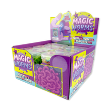 Load image into Gallery viewer, Novelty Brands - So Much Fun! Magic Worms Fidget Toy Assortment - 12/Display
