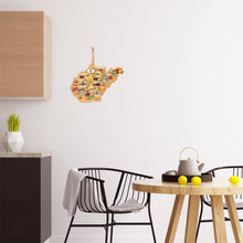 Load image into Gallery viewer, Totally Bamboo - West Virginia Cutting Board with Artwork by Fish Kiss™
