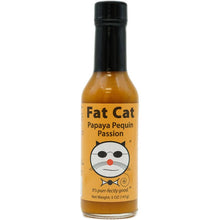 Load image into Gallery viewer, Fat Cat - Papaya Pequin Passion Savory Fruit Hot Sauce (1/2 case-6ct)
