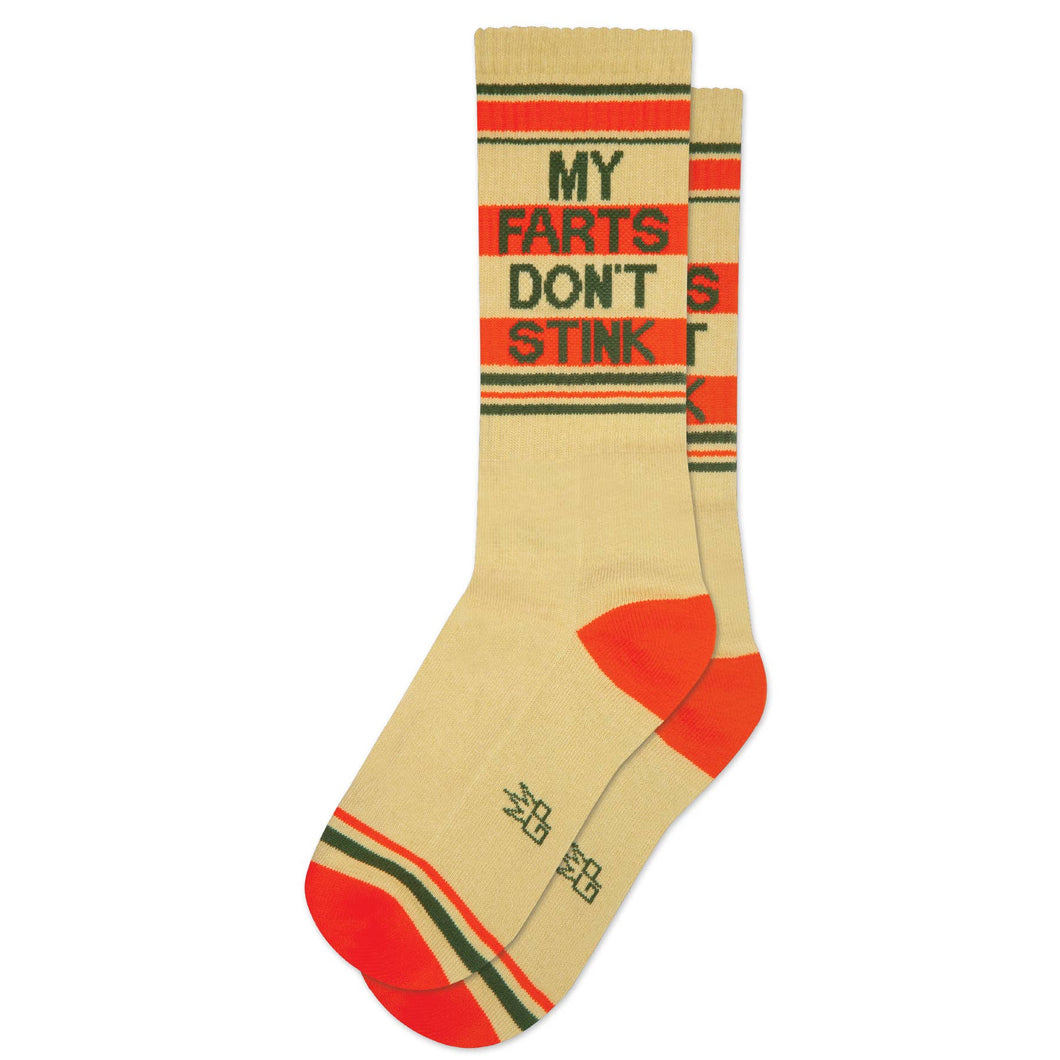 Gumball Poodle - My Farts Don't Stink Gym Crew Socks