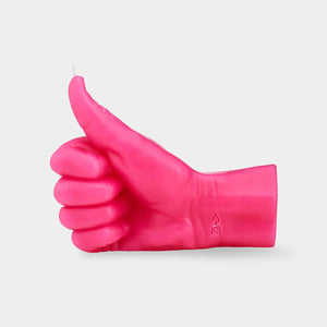 54 Celsius - CandleHand "Thumbs Up" Candle - Handmade, Real Skin Texture