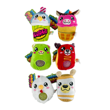 Load image into Gallery viewer, Novelty Brands - So Much Fun! Foodie Squishy Plush Toy Assortment - 6/Display
