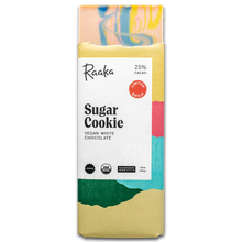 Load image into Gallery viewer, Raaka Chocolate - Sugar Cookie Pastel Swirl White Chocolate Bar - Easter!
