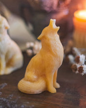Load image into Gallery viewer, The Ramblin' Bee - Howling Wolf Beeswax Candle

