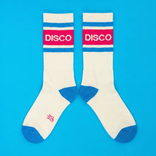 Load image into Gallery viewer, Gumball Poodle - Disco Gym Crew Socks
