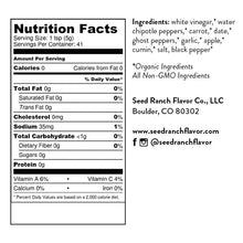 Load image into Gallery viewer, Seed Ranch Flavor Co - Ghost Pepper Hot Sauce | Smoky Ghost | Hot | 5 oz
