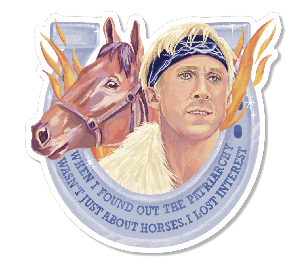 Ambar Del Moral - Ken Barbie Sticker