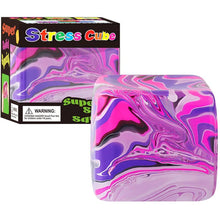 Load image into Gallery viewer, Auraquise - Marbled Nice Cube  Slow Rising Stress Relief Squeeze Toy Boxed Set
