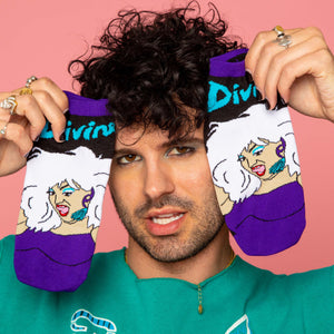 Gumball Poodle - Divine Glamour - Quarter Crew Socks