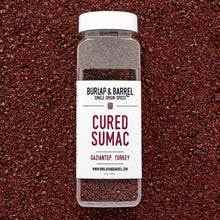 Load image into Gallery viewer, Burlap &amp; Barrel - Cured Sumac (Sumak) - Single Origin Spice &amp; Seasoning
