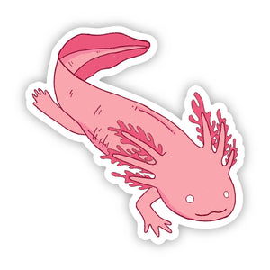 Big Moods - Pink Axolotl Sticker