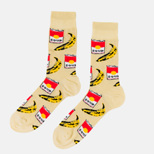Load image into Gallery viewer, Yellow Owl Workshop - Pop Art - Large Crew Socks - Museum Gift Shop
