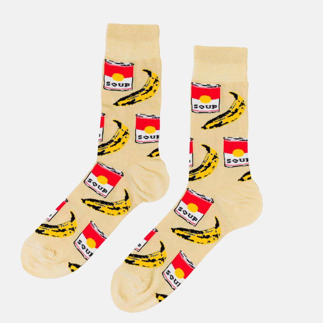 Yellow Owl Workshop - Pop Art - Large Crew Socks - Museum Gift Shop