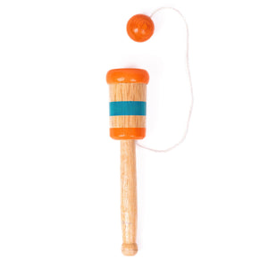 Toysmith - Neato! Wooden Catch Ball, Retro Toys